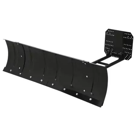 Spazzaneve per ATV 150x38 cm Nero