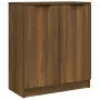 Credenza Rovere Marrone 60x30x70 cm in Legno Multistrato