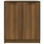 Credenza Rovere Marrone 60x30x70 cm in Legno Multistrato