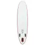 Set Tavola da SUP e Surf Gonfiabile Rosso e Bianco