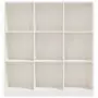 Libreria/Divisorio Bianco 104x33,5x110 cm in Massello di Pino