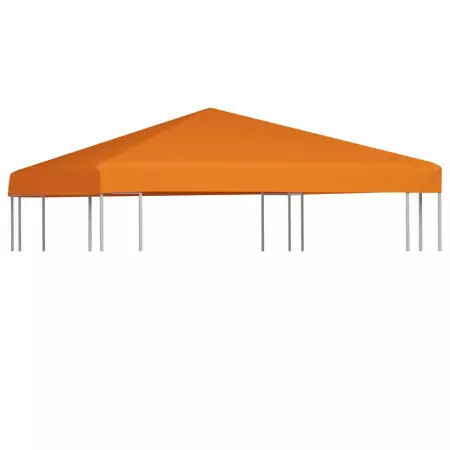 Copertura Superiore per Gazebo 310 g/m² 3x3 m Arancione