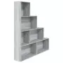 Libreria Grigio Sonoma 155x24x160 cm