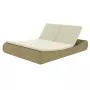 Lettino Prendisole in Polyrattan Beige