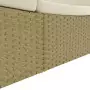 Lettino Prendisole in Polyrattan Beige