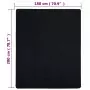 Lenzuola con Angoli Jersey 2pz Nero 180x200 cm Cotone