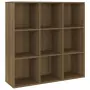 Libreria Rovere Marrone 98x30x98 cm