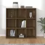 Libreria Rovere Marrone 98x30x98 cm