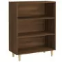 Credenza Rovere Marrone 69,5x32,5x90 cm in Legno Multistrato