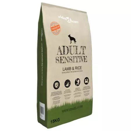 Cibo Secco per Cani Premium Adult Sensitive Lamb & Rice 15 kg