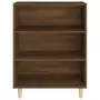 Credenza Rovere Marrone 69,5x32,5x90 cm in Legno Multistrato