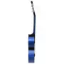 Set Chitarra Classica per Principianti 12 pz Blu 4/4 39"