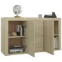 Credenza Rovere Sonoma 120x36x69 cm in Truciolato