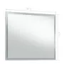 Specchio da Parete a LED per Bagno 60x50 cm