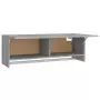 Armadio Grigio Sonoma 100x32,5x35 cm in Legno Ingegnerizzato