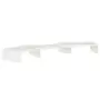 Supporto per Monitor Bianco 80x24x10,5cm Legno Massello di Pino