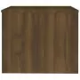 Tavolino Salotto Rovere Marrone 80x50x40 cm Legno Multistrato