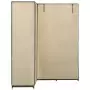 Armadio Angolare Crema 130x87x169 cm