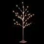 Betulla con LED Bianco Caldo 48 LED 120 cm