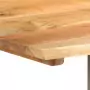 Tavolo da Pranzo 160x80x76 cm in Legno Massello di Acacia