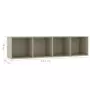 Libreria/Mobile TV Rovere Sonoma 143x30x36 cm