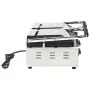 Doppia Griglia per Panini Scanalata 3600 W 57x30,5x20 cm