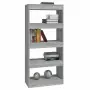 Libreria/Divisorio Grigio Sonoma 60x30x135 cm Legno Multistrato