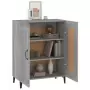 Credenza Grigio Sonoma 69,5x34x90 cm in Legno Multistrato