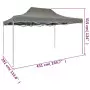 Tenda Pieghevole Pop-Up 3x4,5 m Antracite