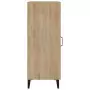 Credenza Rovere Sonoma 34,5x34x90 cm in Legno Multistrato