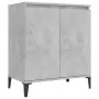 Credenza Grigio Cemento 60x35x70 cm in Truciolato