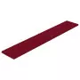 Pannelli Murali 12 pz Rosso Vino 90x15 cm Velluto 1,62 m²