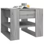 Tavolino Salotto Grigio Sonoma 55,5x55x45 cm Legno Multistrato