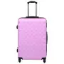 Set Valigie Trolley a Custodia Rigida 2 pz Rosa in ABS