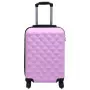 Set Valigie Trolley a Custodia Rigida 2 pz Rosa in ABS