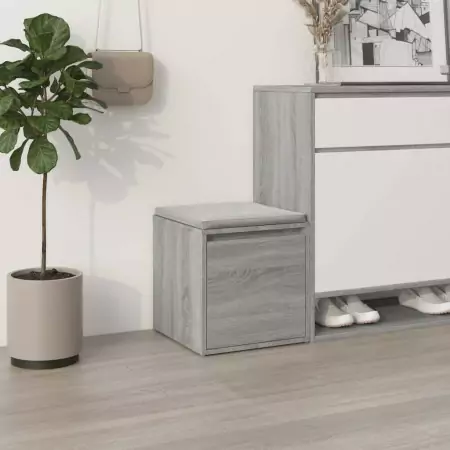 Cassetto Contenitore Grigio Sonoma 40,5x40x40 cm in Multistrato