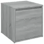 Cassetto Contenitore Grigio Sonoma 40,5x40x40 cm in Multistrato