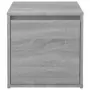 Cassetto Contenitore Grigio Sonoma 40,5x40x40 cm in Multistrato