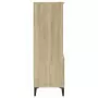 Credenza Rovere Sonoma 40x36x110 cm in Legno Multistrato