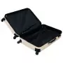 Set Valigie Trolley a Custodia Rigida 2 pz Oro in ABS