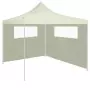 Parete con Finestre per Gazebo 6x2 m Crema