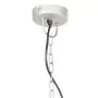 Lampada a Sospensione Vintage 25 W Argento Rotonda 41 cm E27