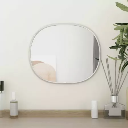 Specchio da Parete Argento 30x25 cm