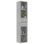 Libreria Grigio Cemento 36x30x171 cm in Truciolato