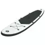 Set Tavola Gonfiabile da SUP Nero e Bianco