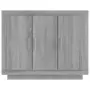 Credenza Grigio Sonoma 92x35x75 cm in Legno Multistrato