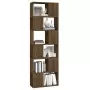 Libreria/Divisorio Rovere Marrone 60x24x186 cm