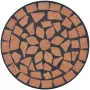 Tavolino Piante Modello Mosaico Terracotta