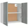 Mobile Pensile Grigio Sonoma 60x31x60 cm Legno Ingegnerizzato