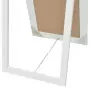 Specchio da Pavimento in Stile Barocco 160x40 cm Bianco